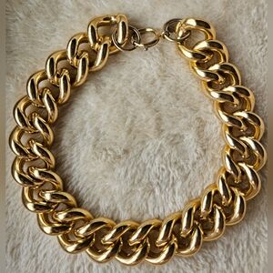Antique Erwin Pearl Gold 16" Chain Choker Necklace